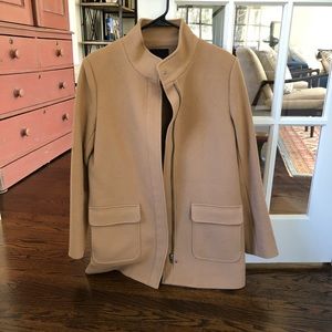 Camel wool coat
